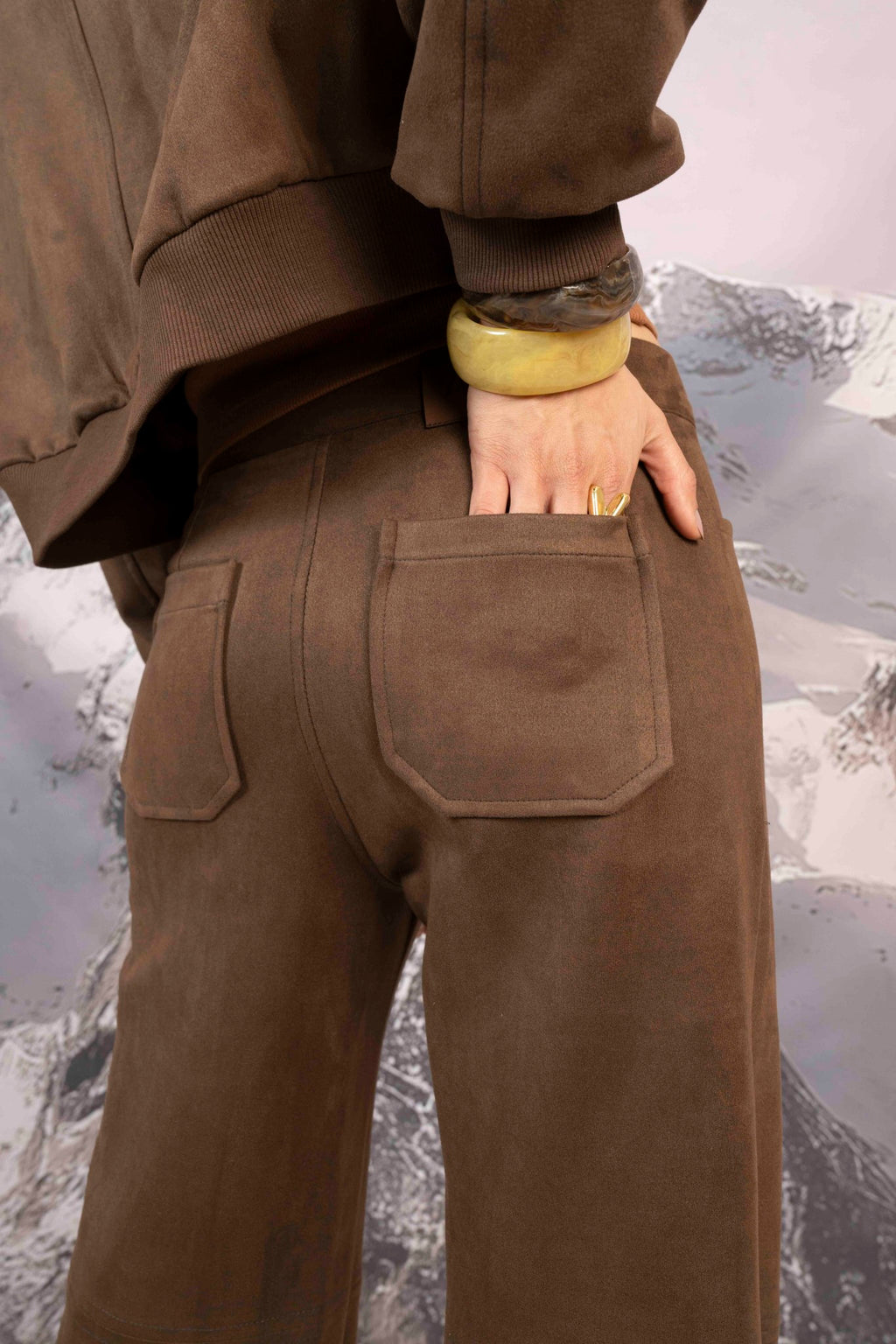 SUEDE PANTS