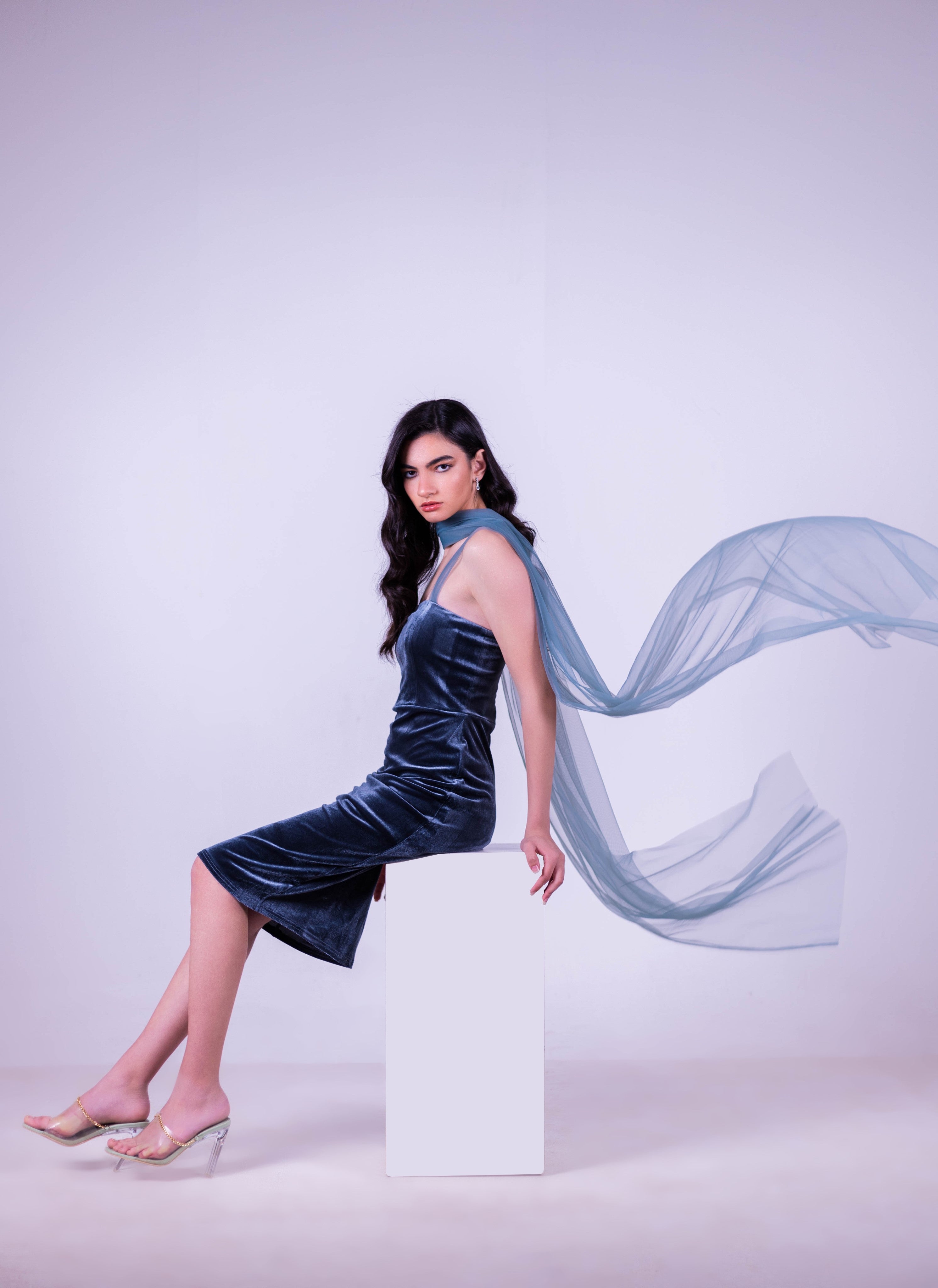 Audrey Velvet Dress